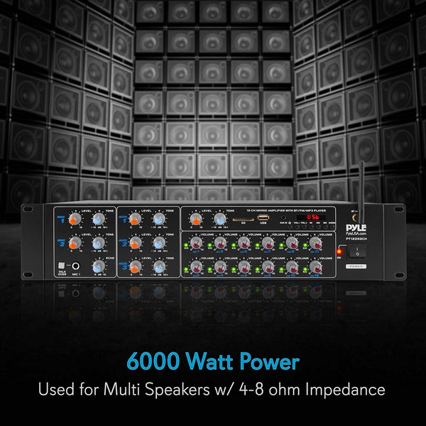 12-Channel Bluetooth Amp
