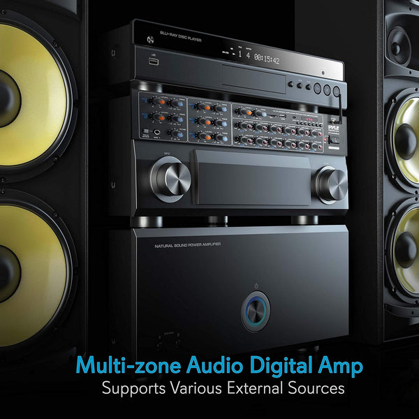 12-Channel Bluetooth Amp